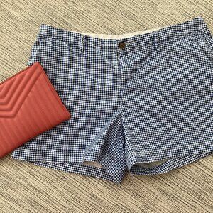 Old Navy Blue White Check Shorts  M